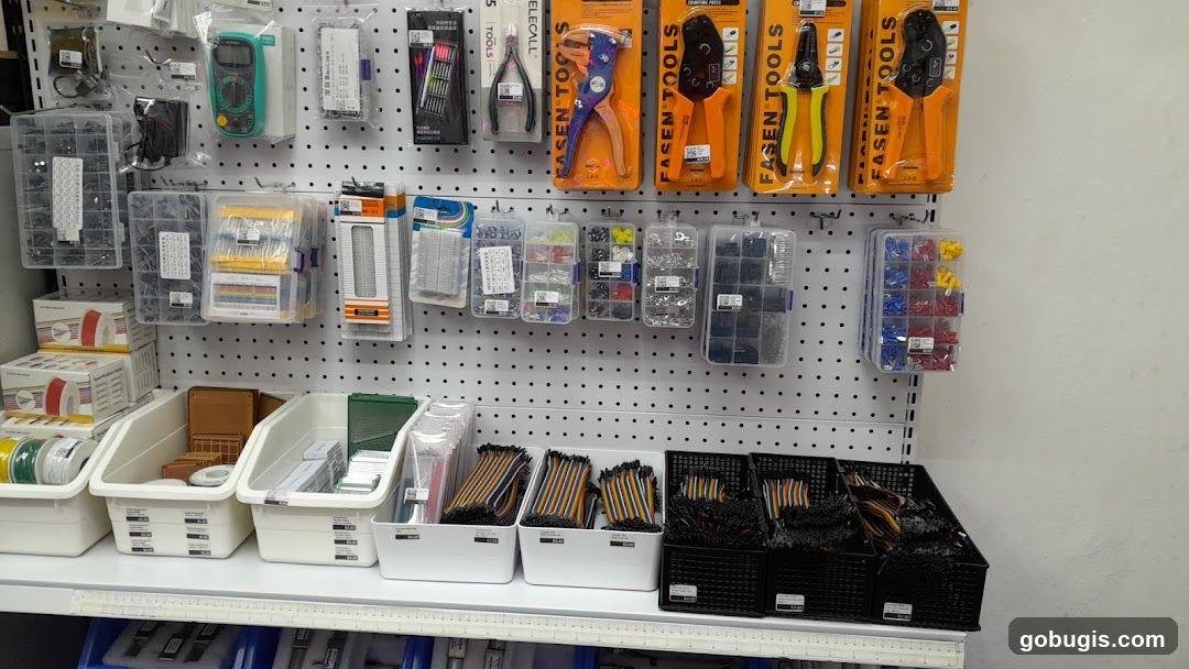 Electronic Components Display