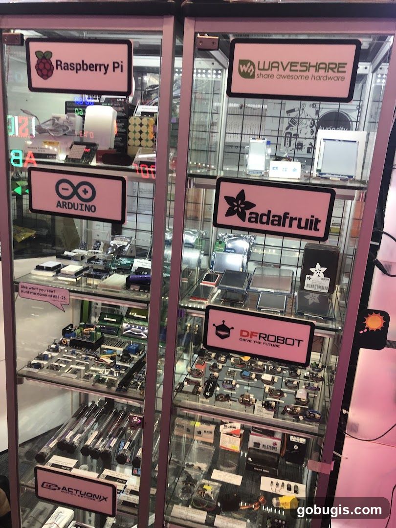 Electronic Components Display