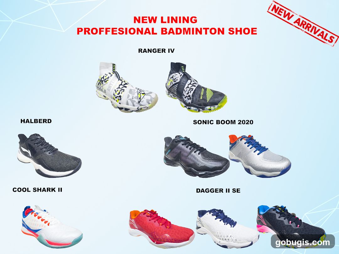 New Lining Professional Badminton Shoes