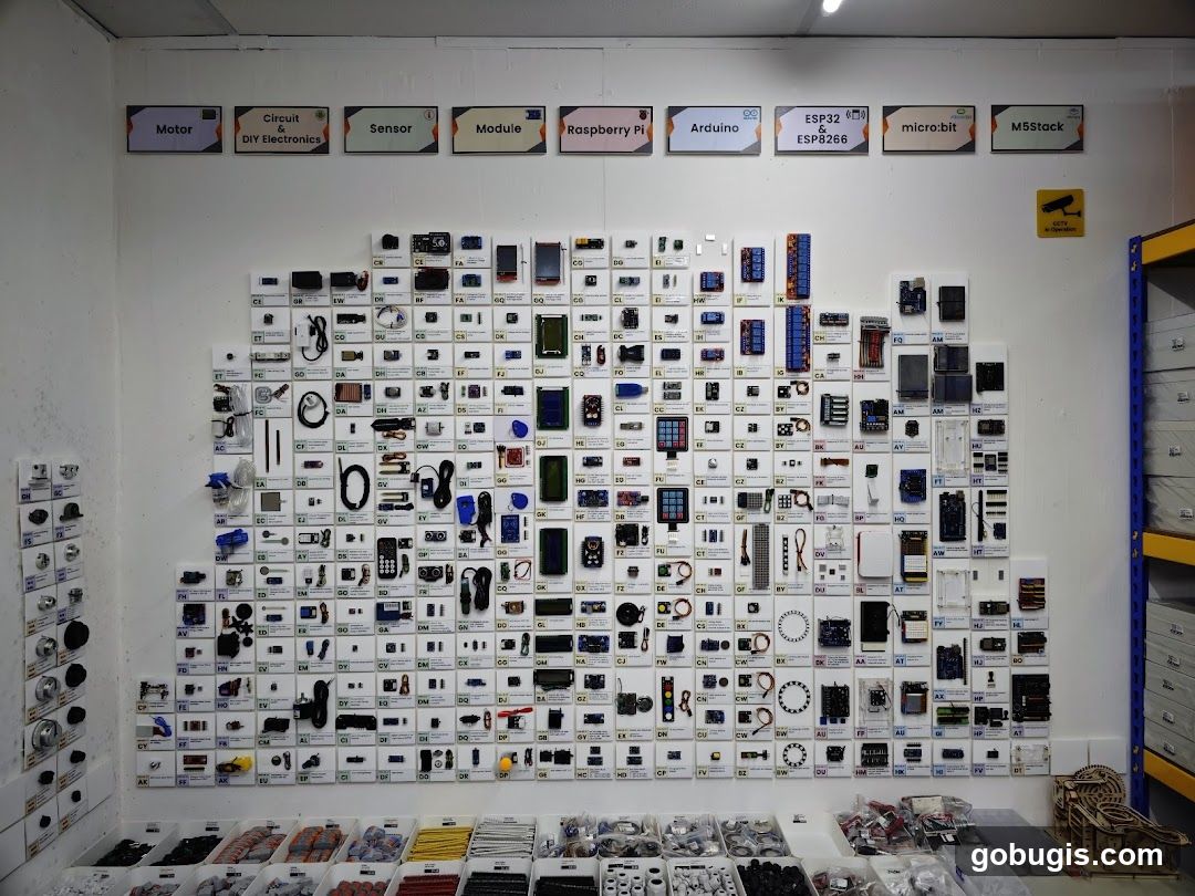 Electronic Components Display