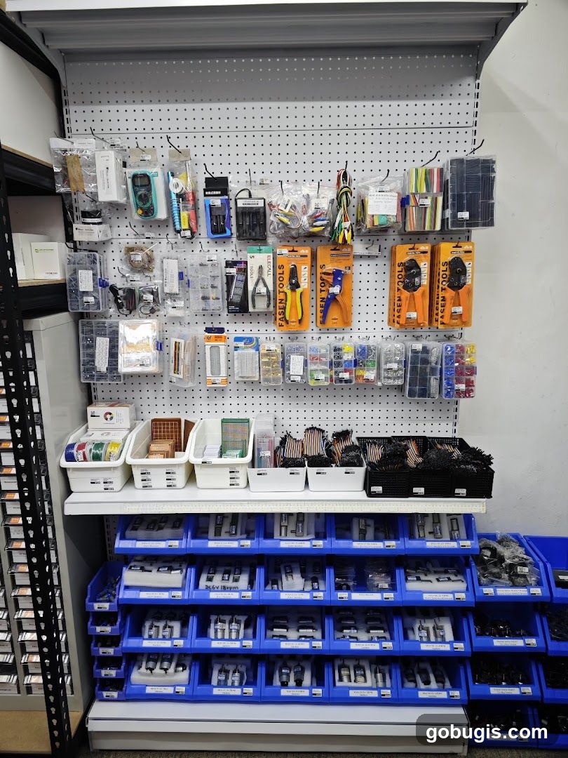 Electronics Components Display