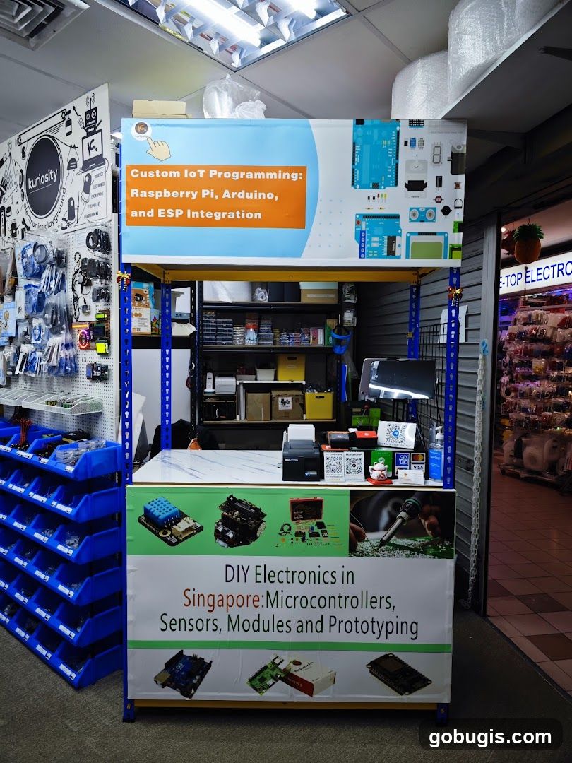 Electronics Store Display