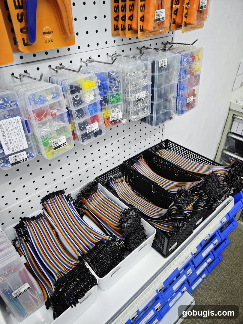 Electronic Components Display