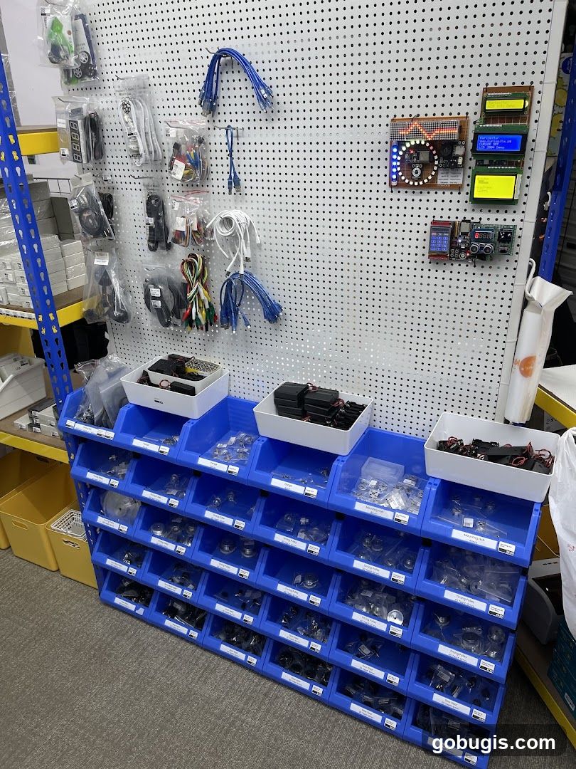 Electronic Components Display