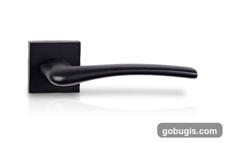 Black Door Handle