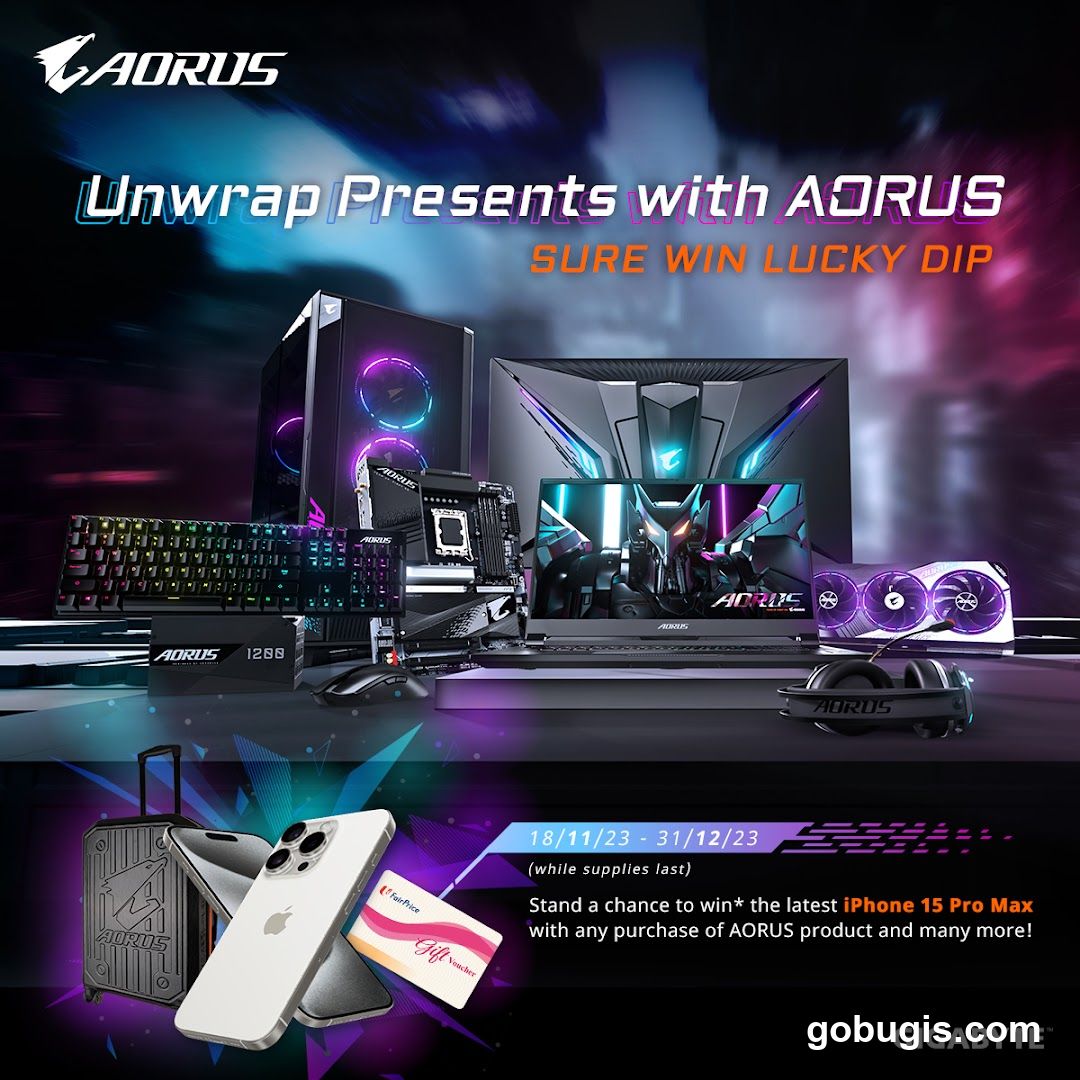 AORUS Presents with Lucky Dip