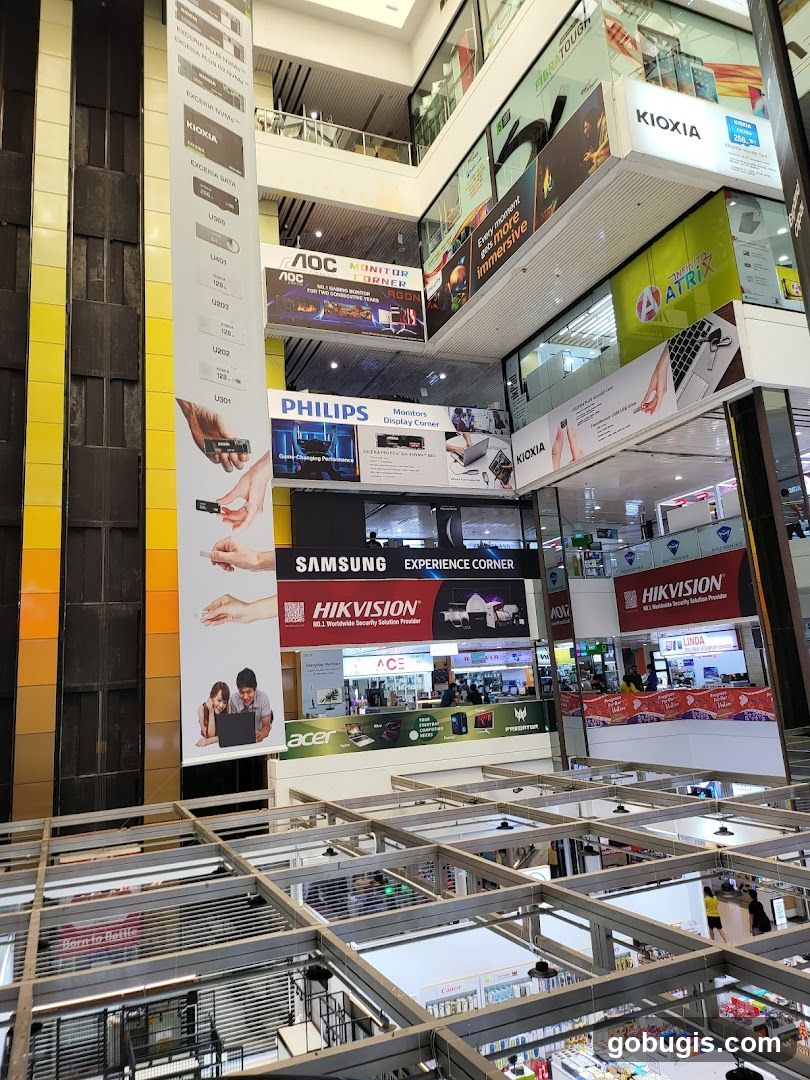 Electronics Store Interior