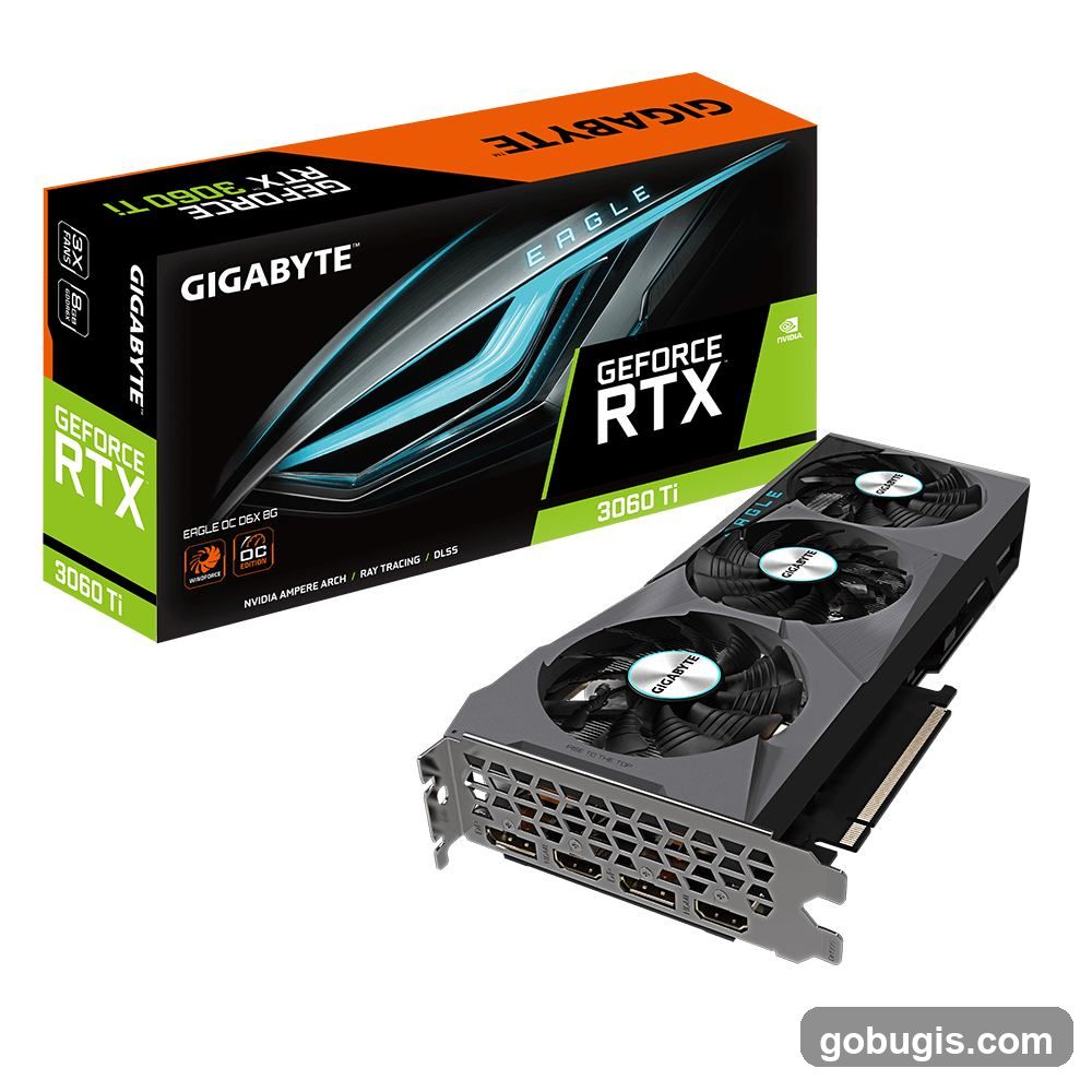 Gigabyte GeForce RTX 3060 Ti Eagle OC Graphics Card