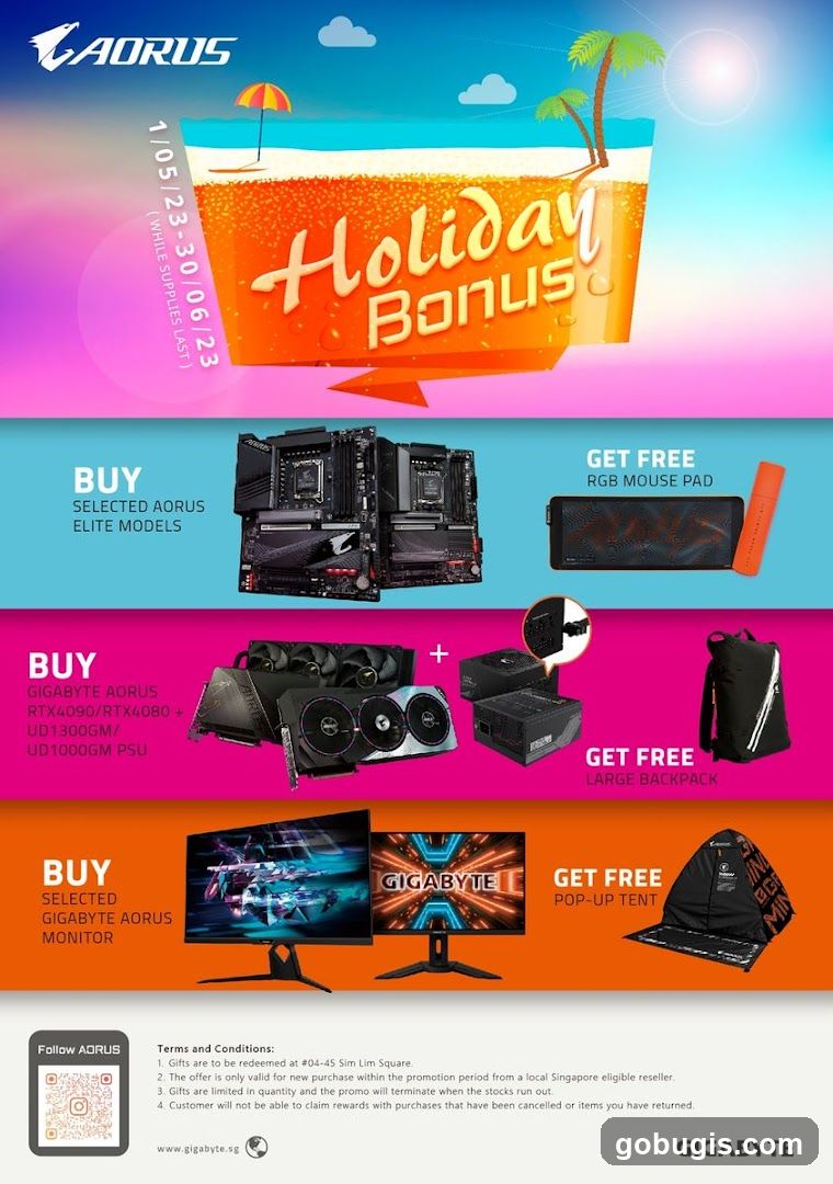 AORUS Holiday Bonus Promotion