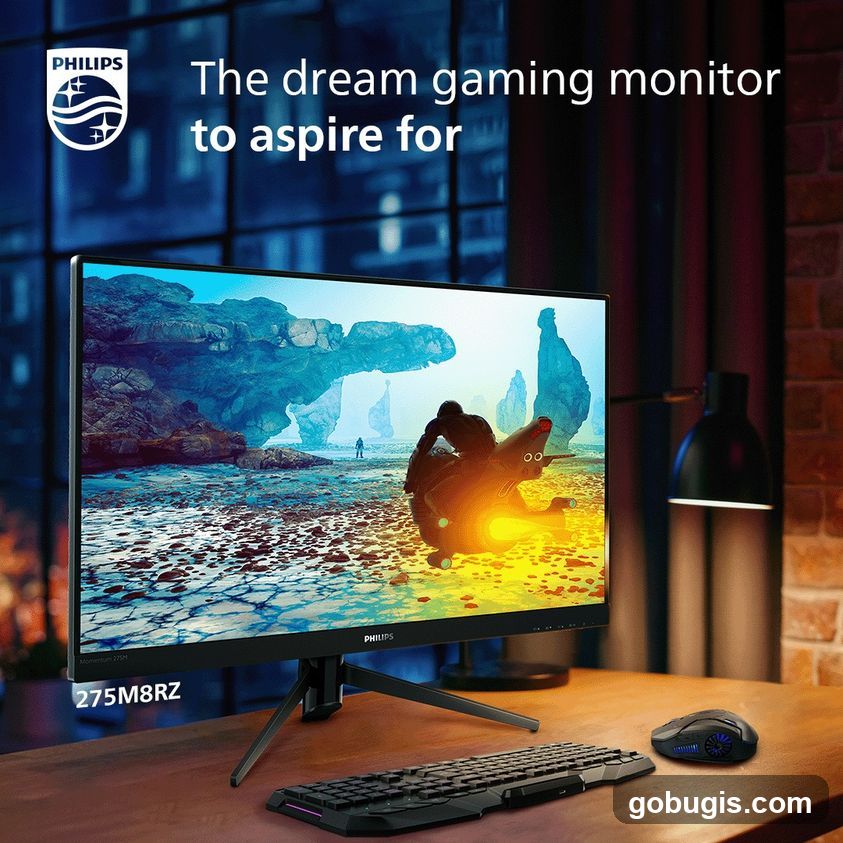 Philips Gaming Monitor Advertisement