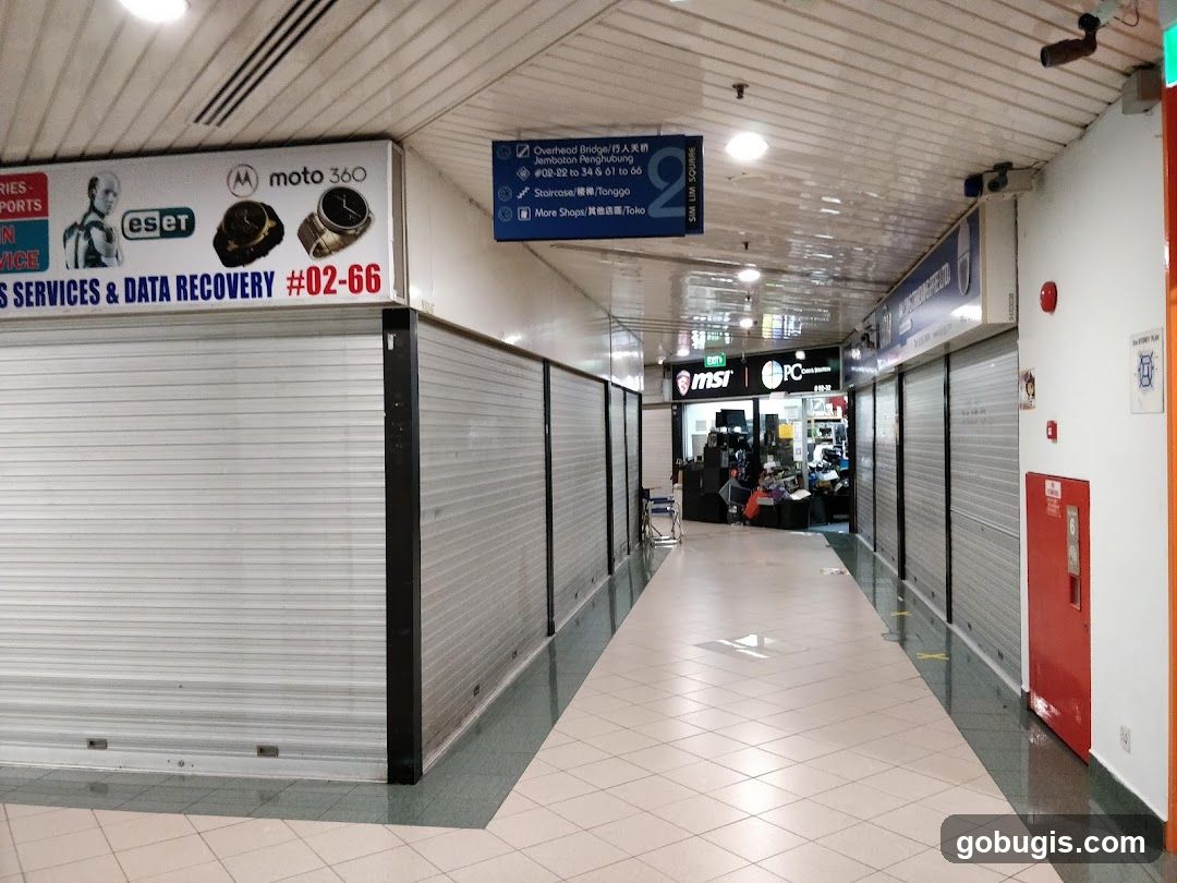Shopping Mall Corridor