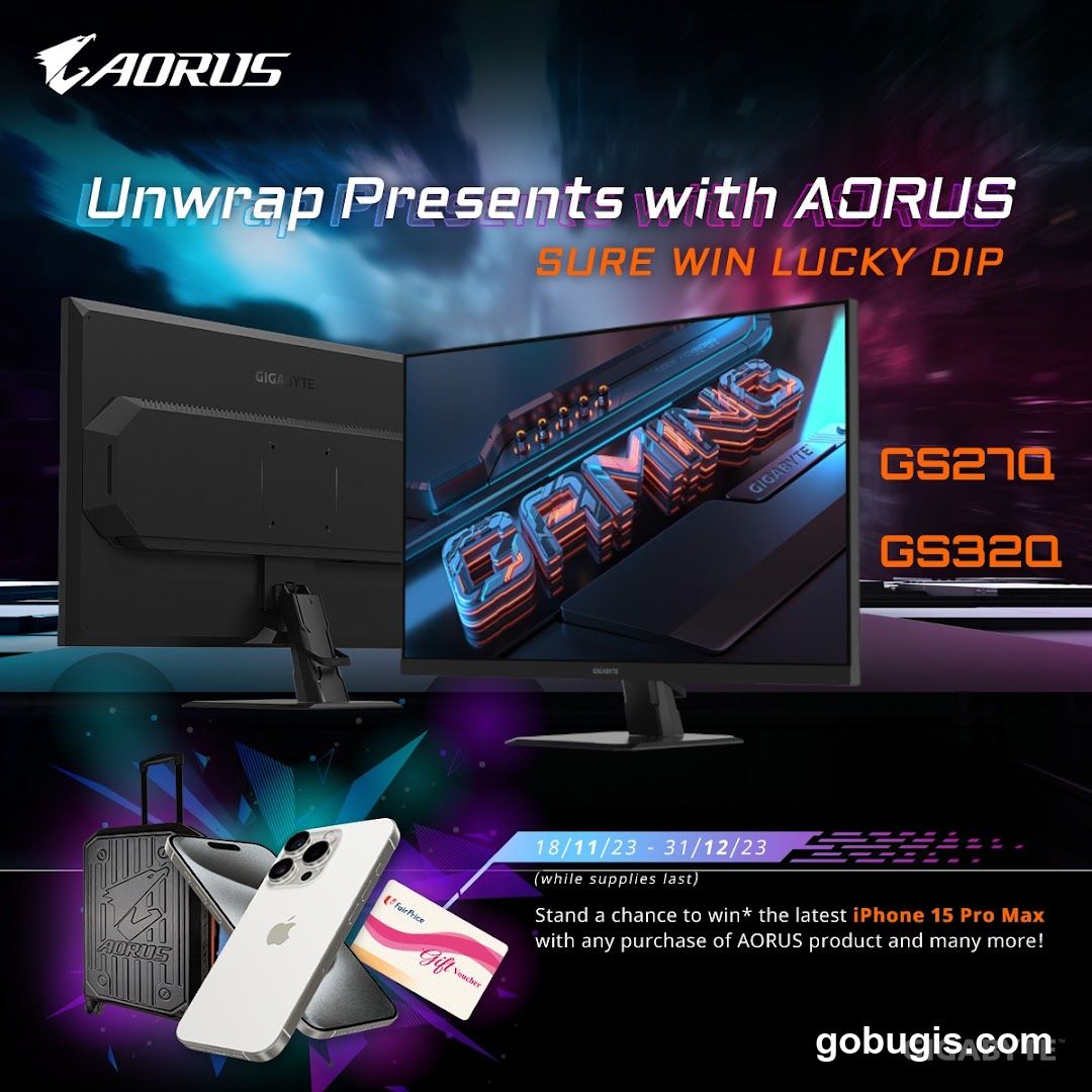 AORUS Unwrap Presents Lucky Dip