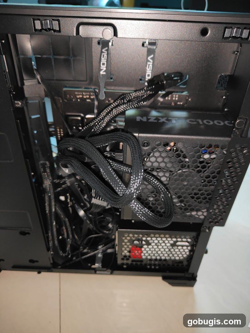Computer Case Interior