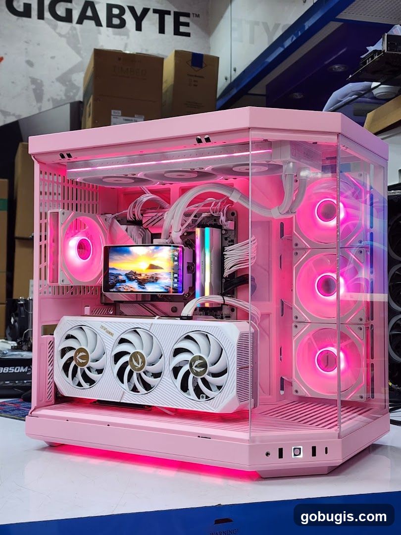 Pink Gaming PC
