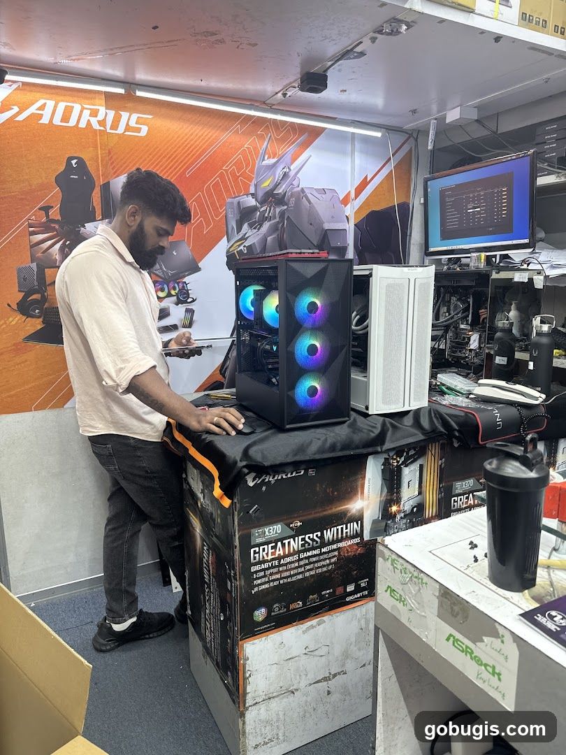 Computer Store Display