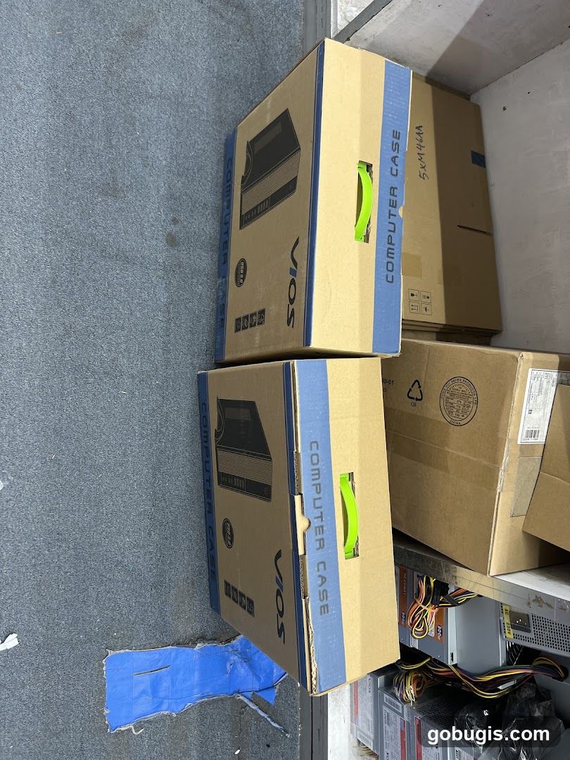 Computer Cases in Boxes