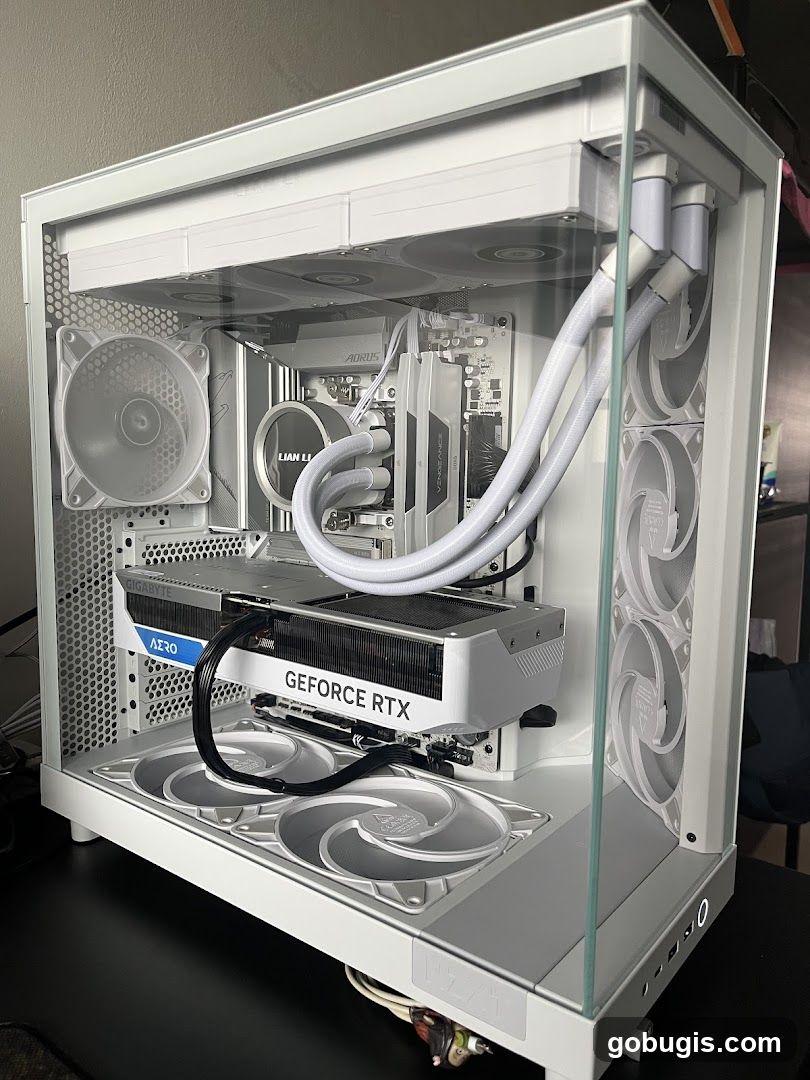 White PC Build