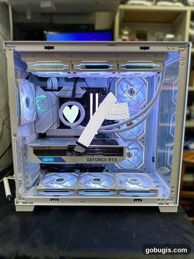 Custom White PC Build