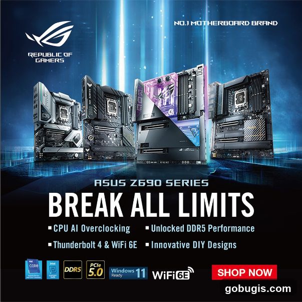 ASUS Z690 Series Motherboards