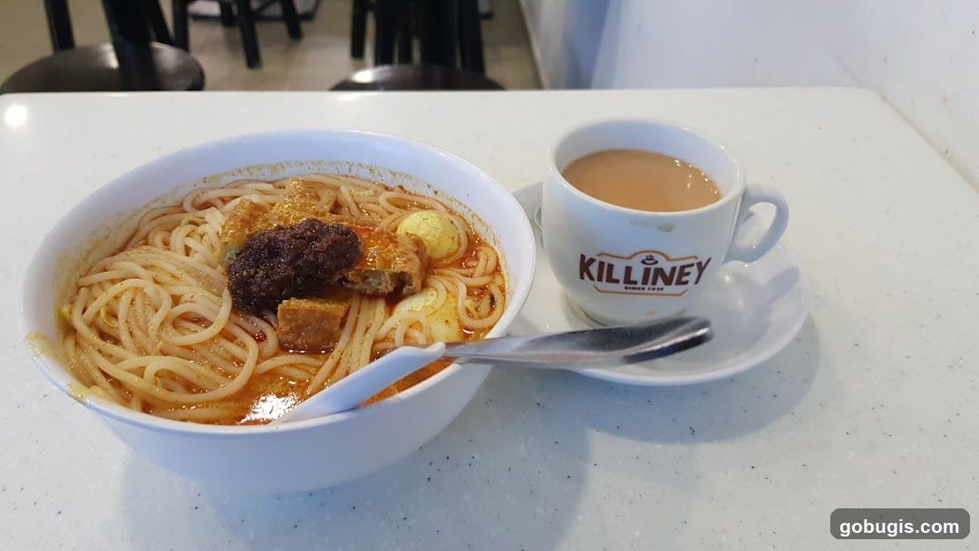 Noodle Soup and Tea