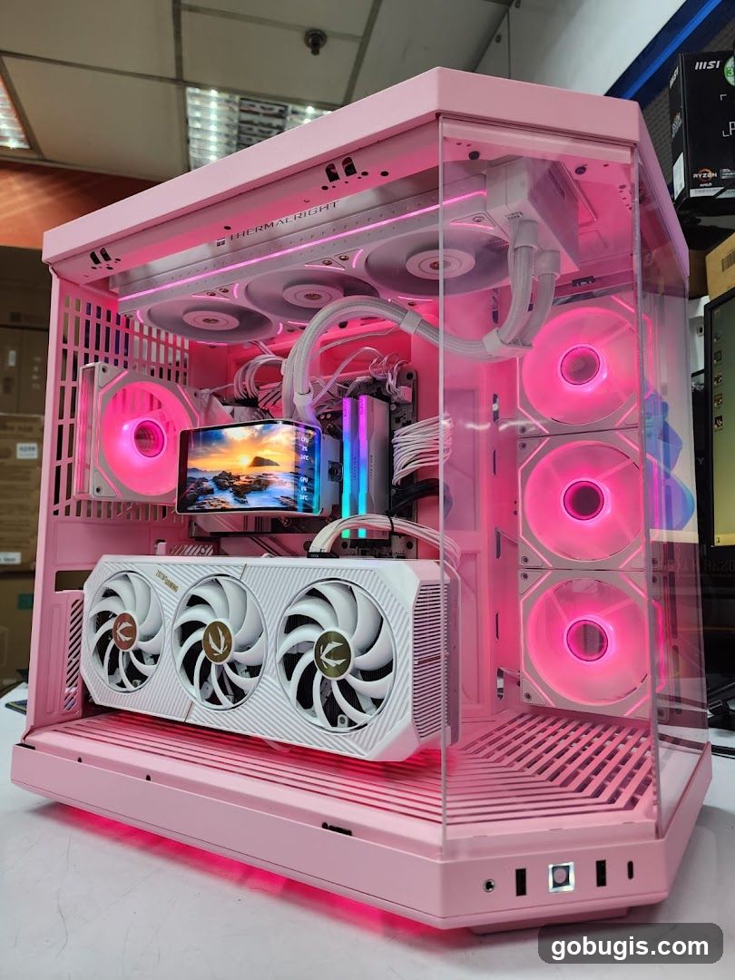 Pink Gaming PC
