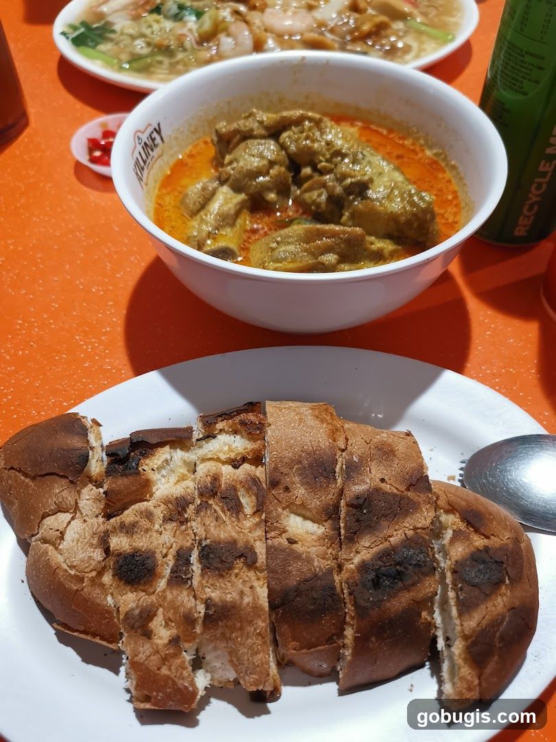 Curry Chicken with Bread