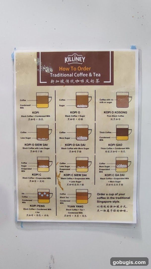 Killiney How To Order Traditional Coffee & Tea