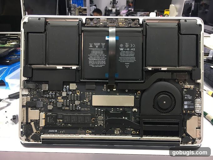 Disassembled Laptop