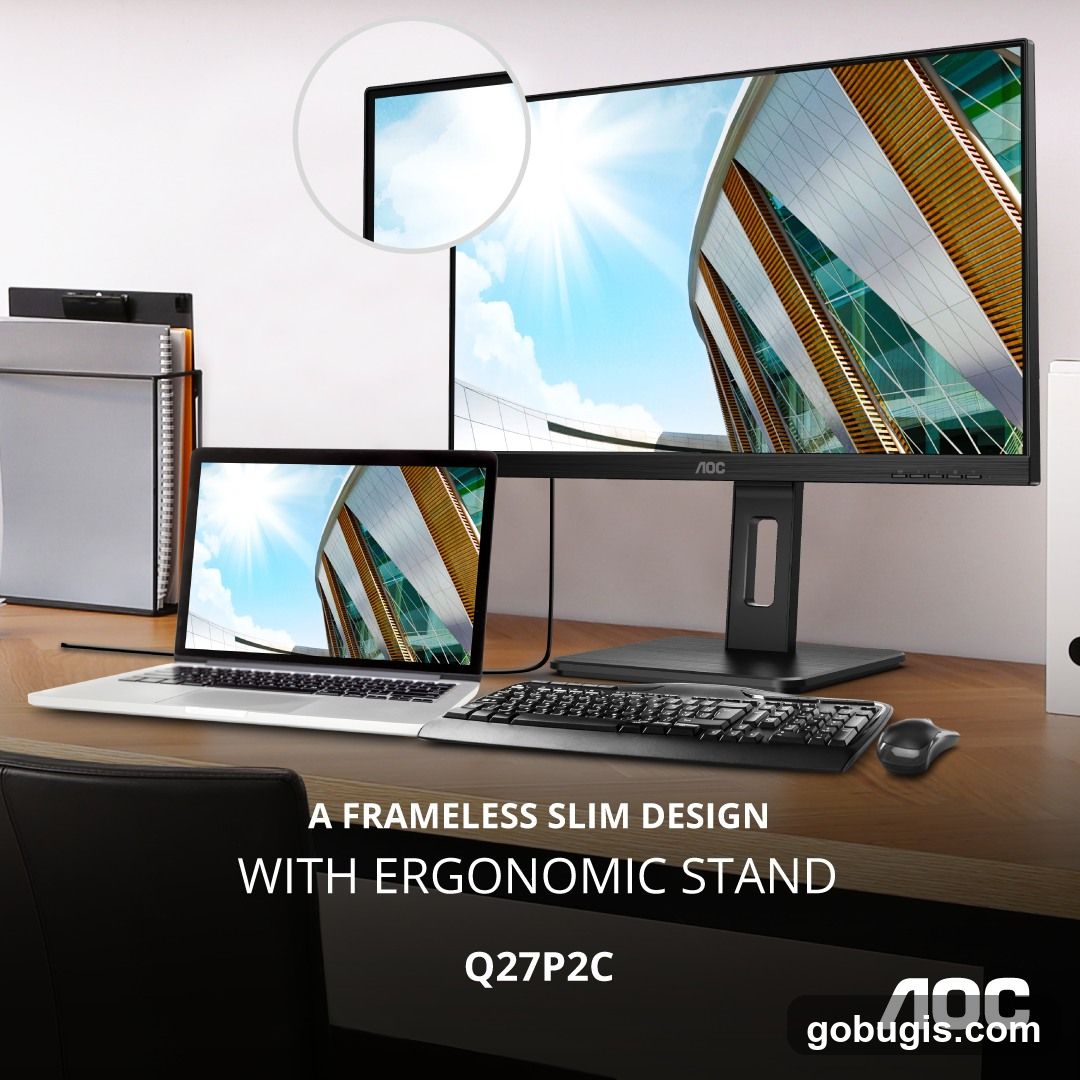 AOC Monitor Advertisement
