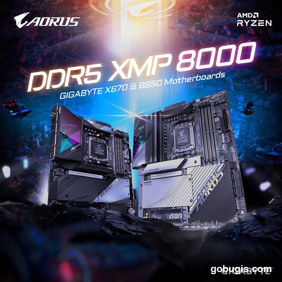 GIGABYTE AORUS DDR5 XMP 8000 Motherboards