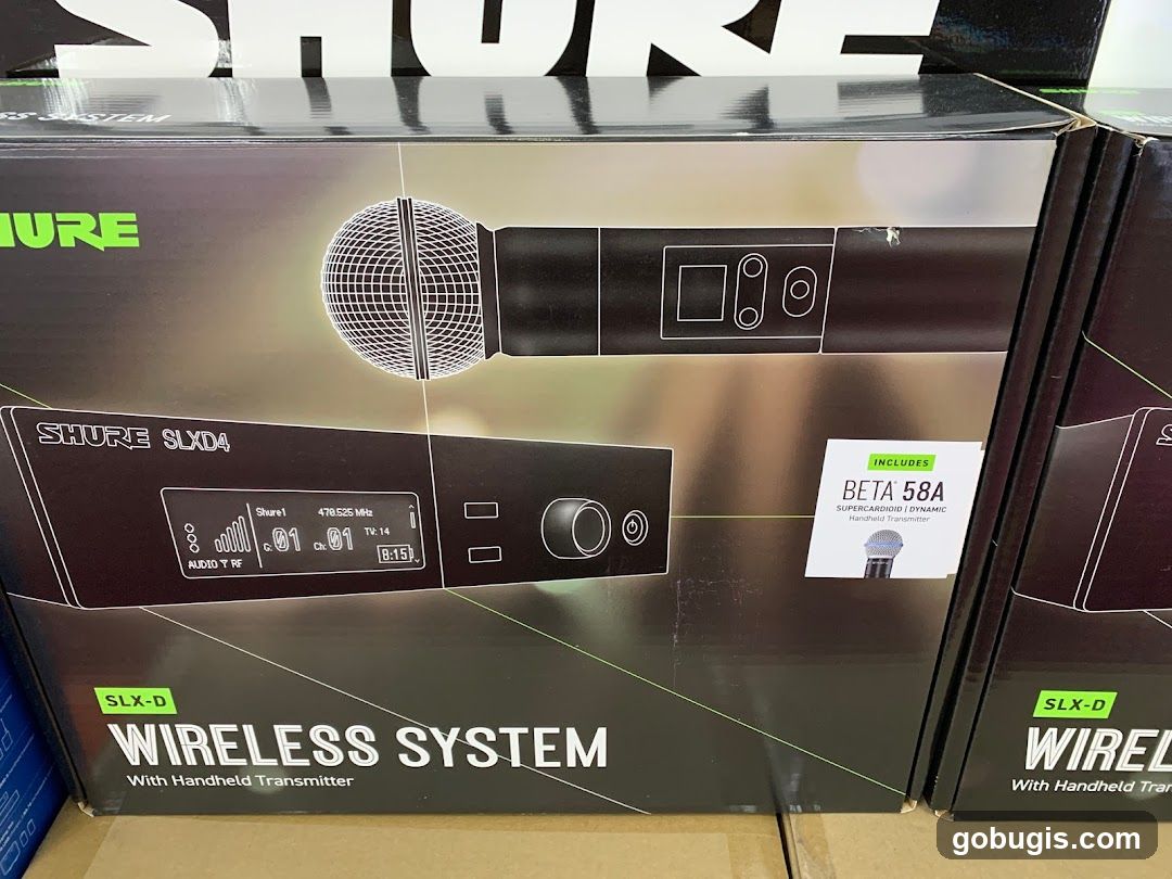 Shure SLX-D Wireless System Box