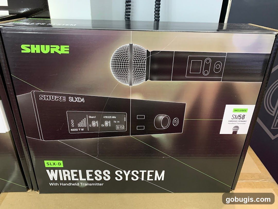 Shure SLX-D Wireless System Box