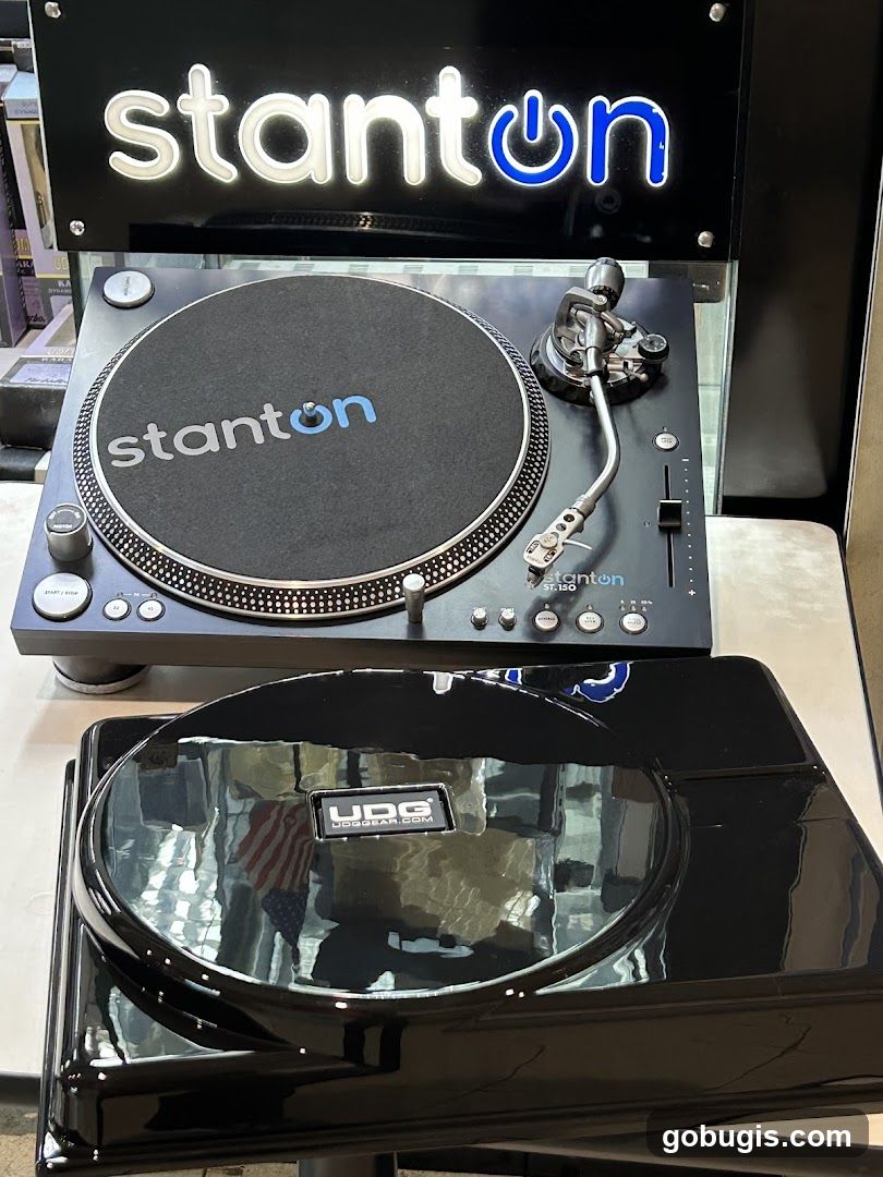 Stanton Turntable and UDG Gear