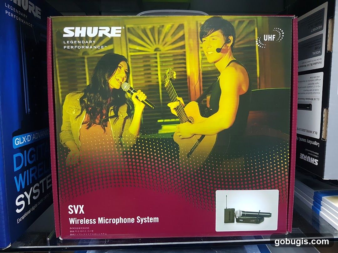 Shure SVX Wireless Microphone System Box