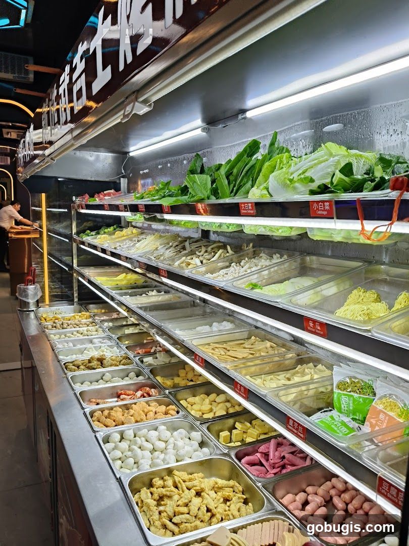Food Buffet Display