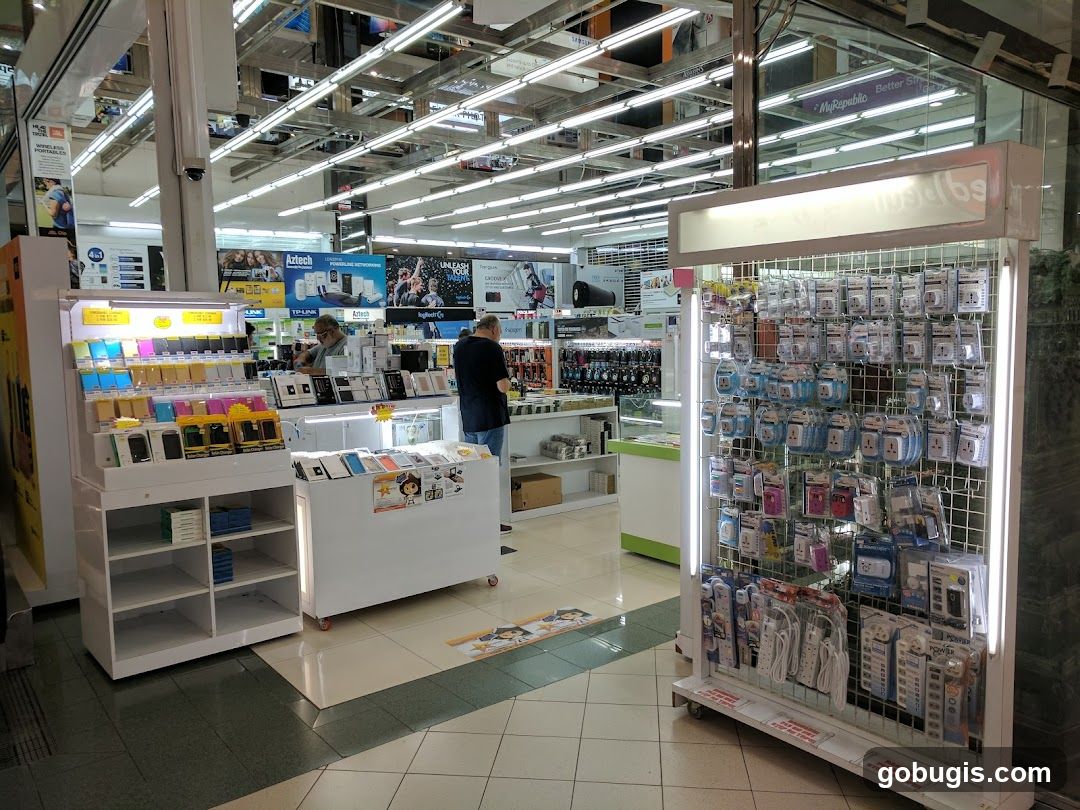 Electronics Store Interior
