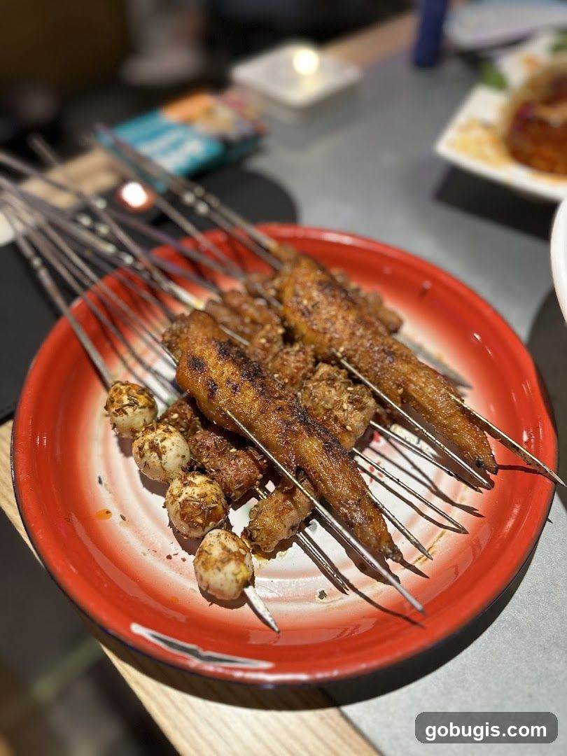 Skewered Meats