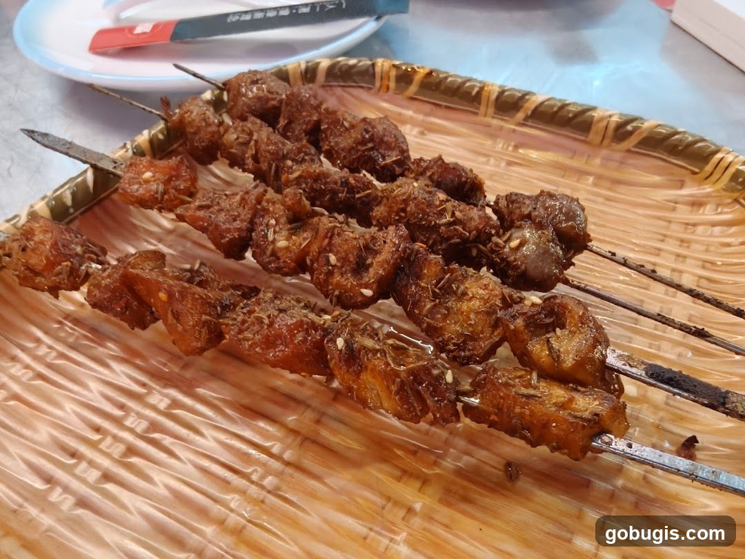 Skewered Meats