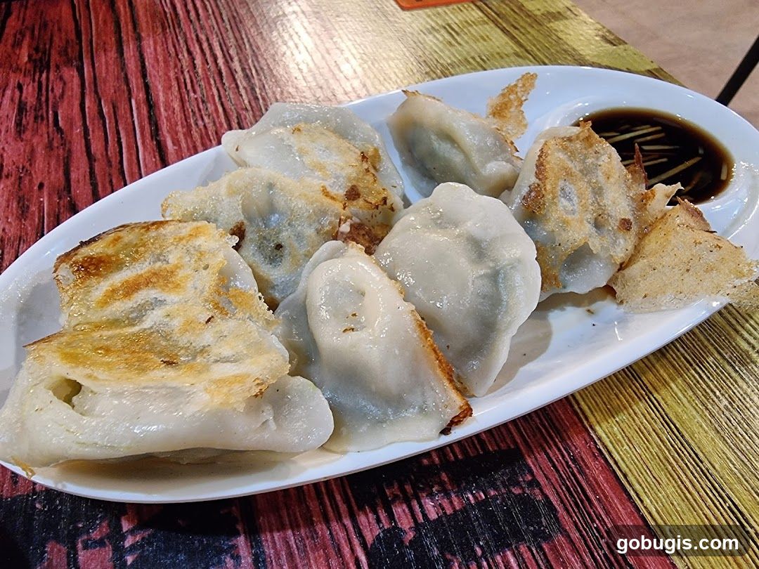 Pan-fried dumplings