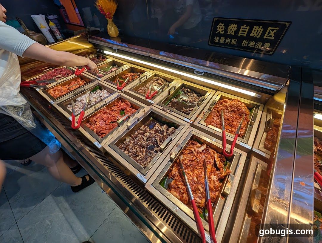 Buffet Display