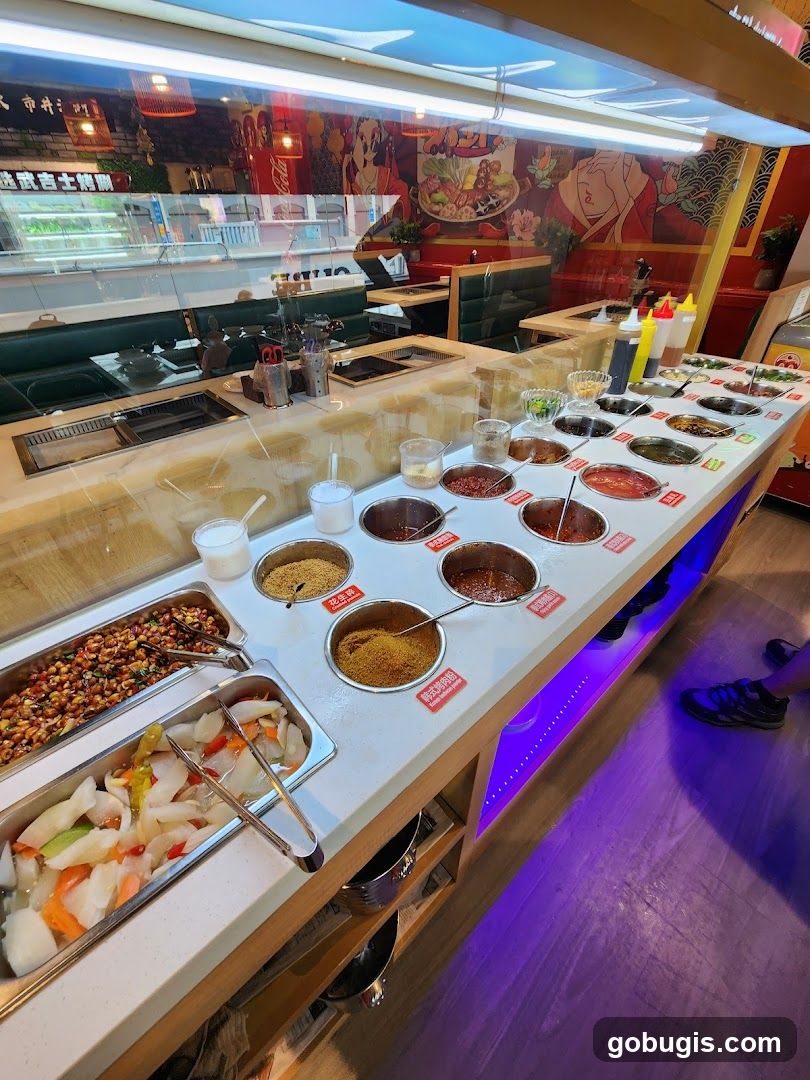 Condiment Bar