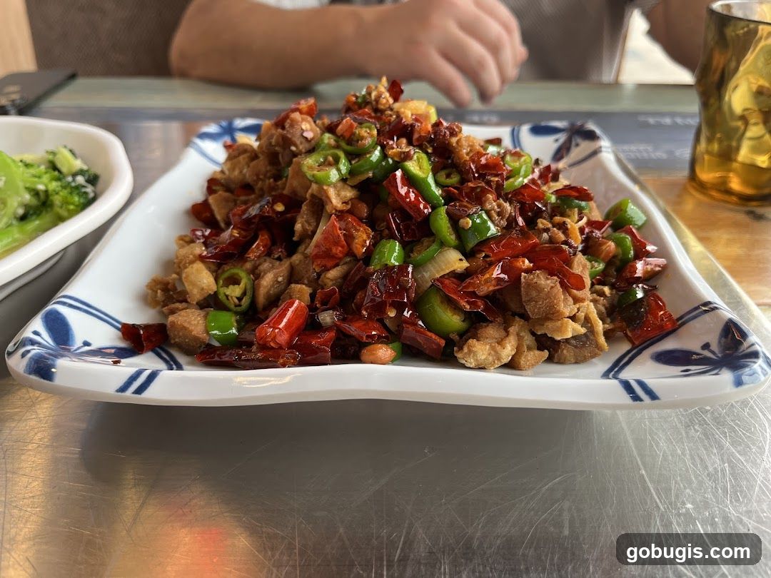Spicy Fried Chicken Dish