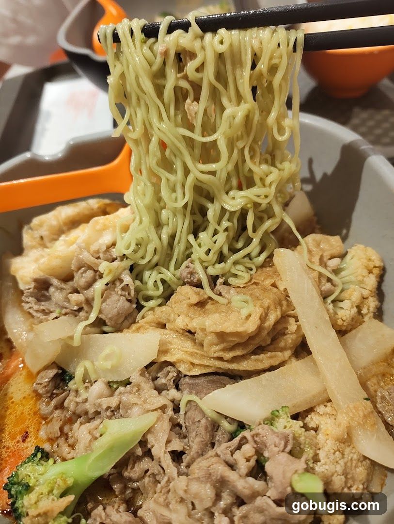 Noodles with Beef and Vegetables
