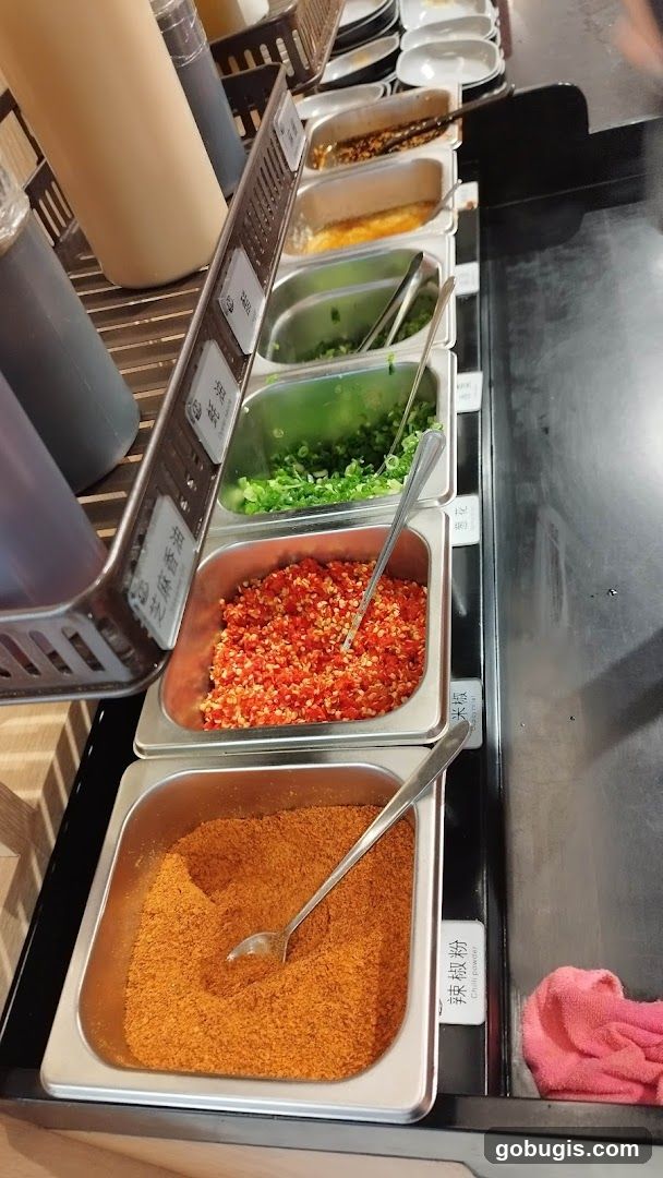 Condiment Bar