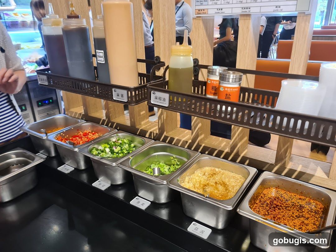 Condiment Bar