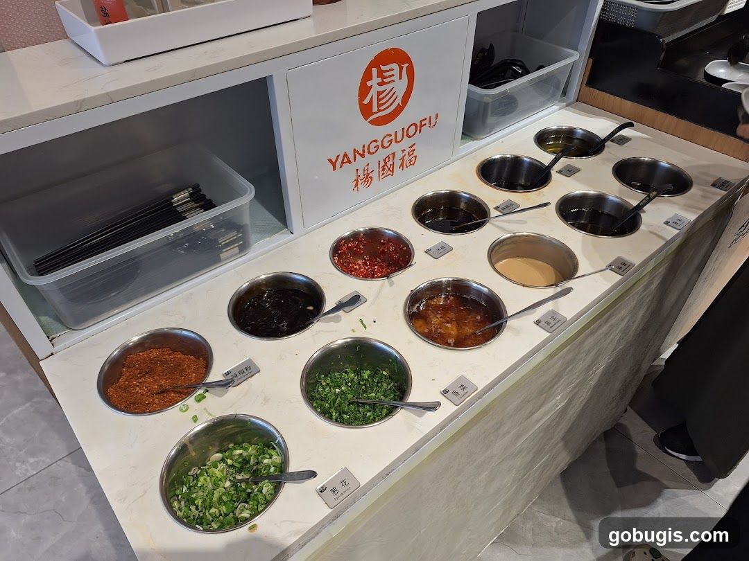 Condiment Bar