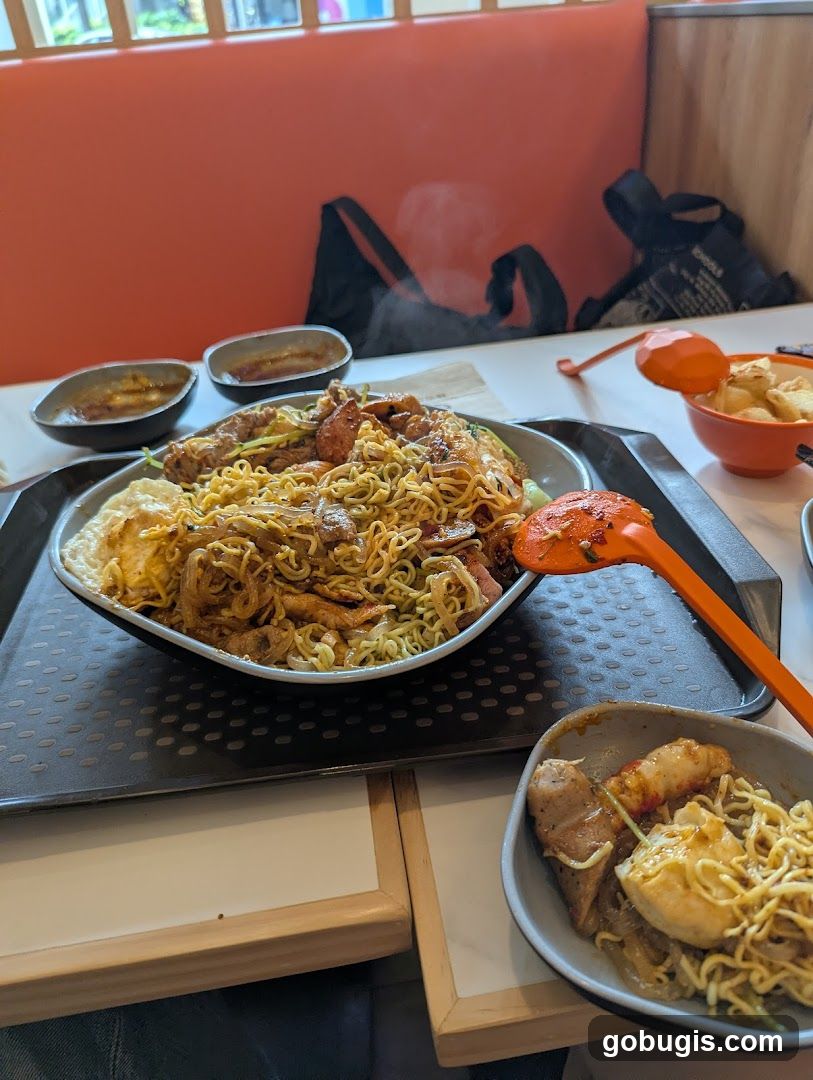 Noodles with Meat and Egg