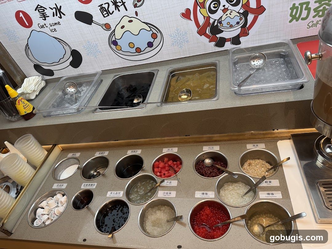 Dessert Toppings Bar