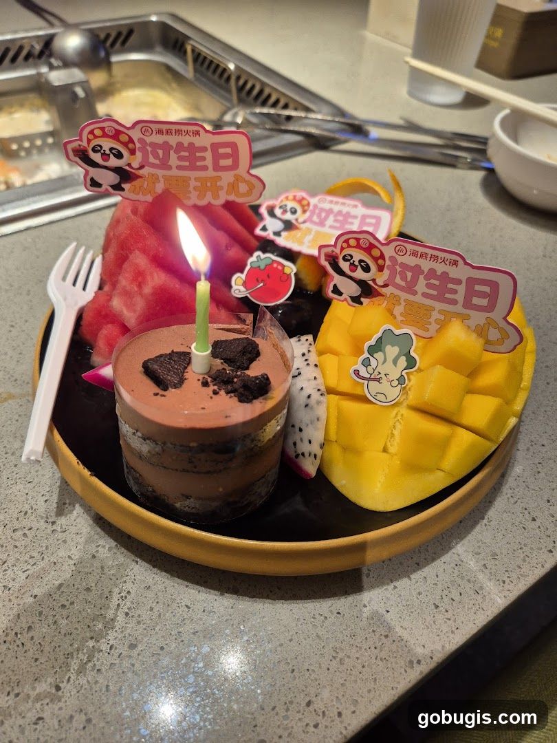 Birthday Dessert Platter
