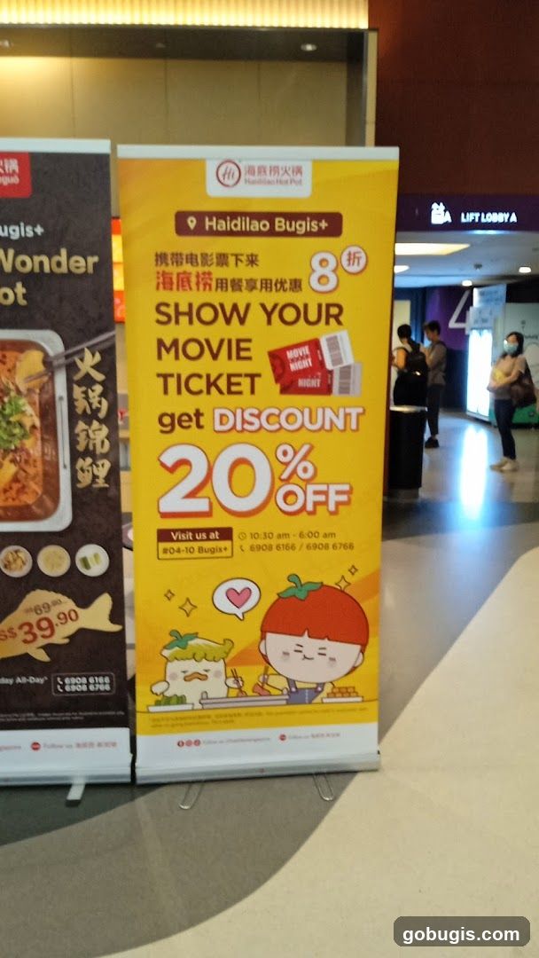 Haidilao Hot Pot Movie Ticket Discount